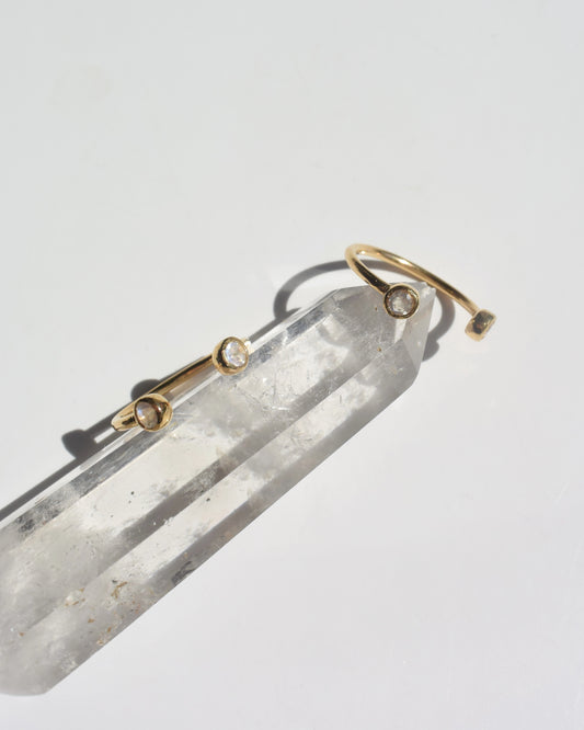 K18pt〈Awa Ola〉Ring