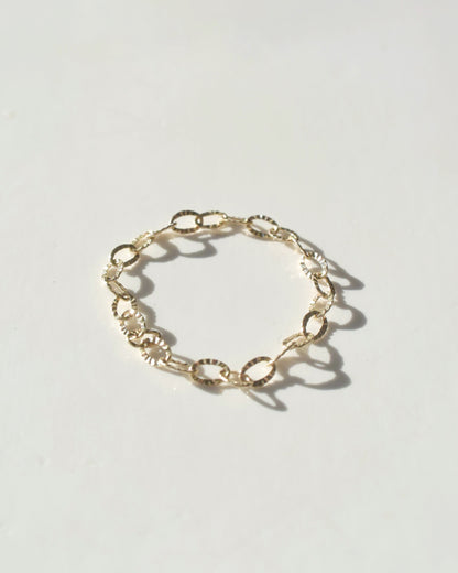 K10&K18〈Skin jewels-Chain ring-〉Daisy Circle