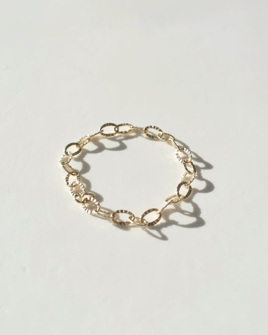 K10&K18〈Skin jewels-Chain ring-〉Daisy Circle