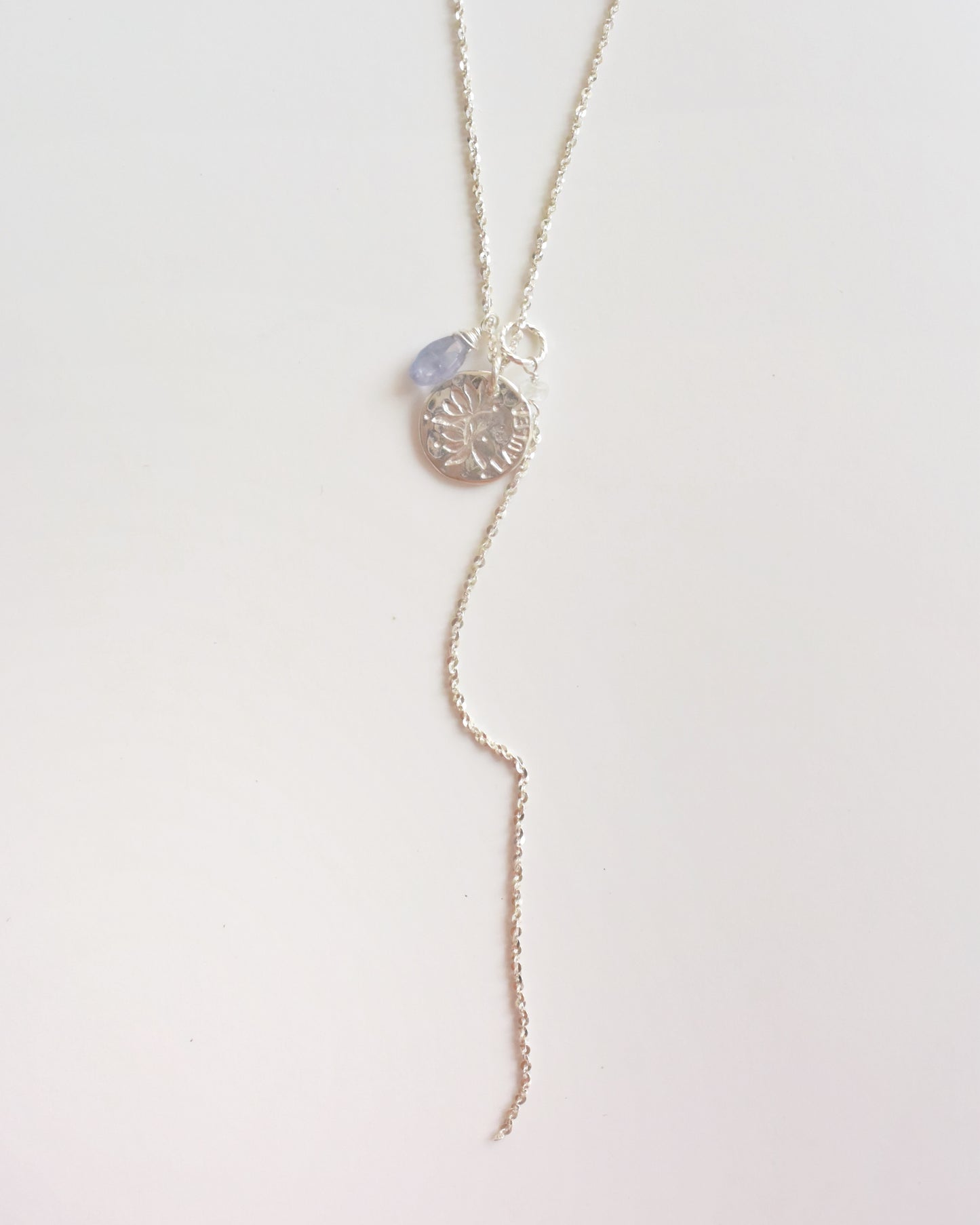 ［即納］Silver〈Flower lei coin necklace〉