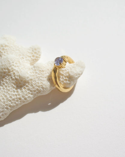 〈Stone earcuff〉Tanzanite