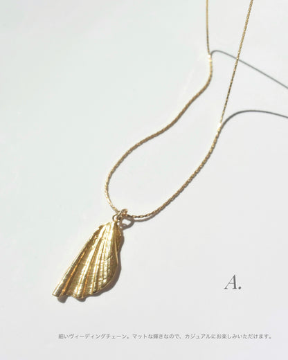 ［受注生産］ K18pt&14KGF〈Sea chips〉Necklace | ネックレス
