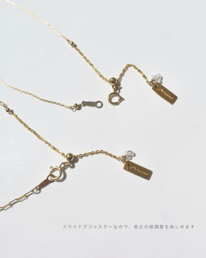 ［受注生産］ K18pt&14KGF〈Sea chips〉Necklace | ネックレス