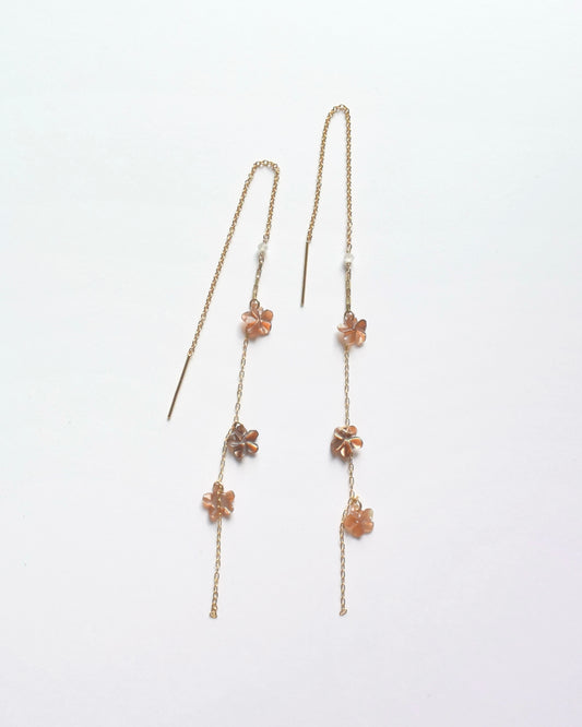 14KGF〈From Hawai'i-Plumeria〉Pink-Brown