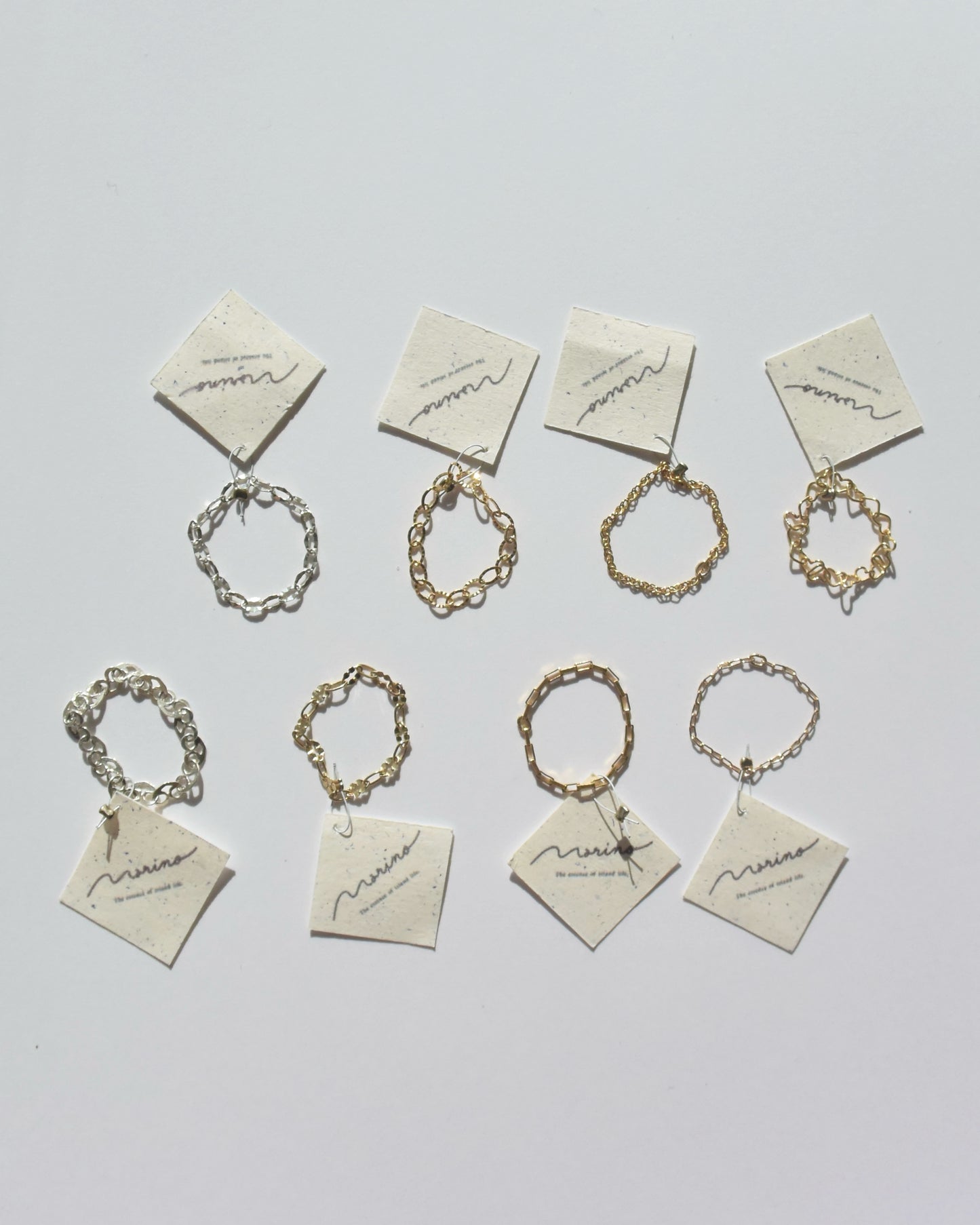 ［送料無料］Silver＆14KGF〈ChaIn rIng〉