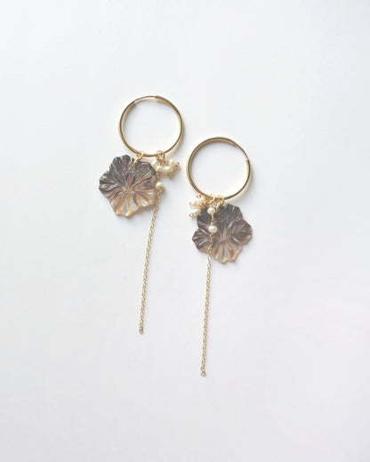 14KGF〈From Hawai'i -Hibiscus〉Hoop