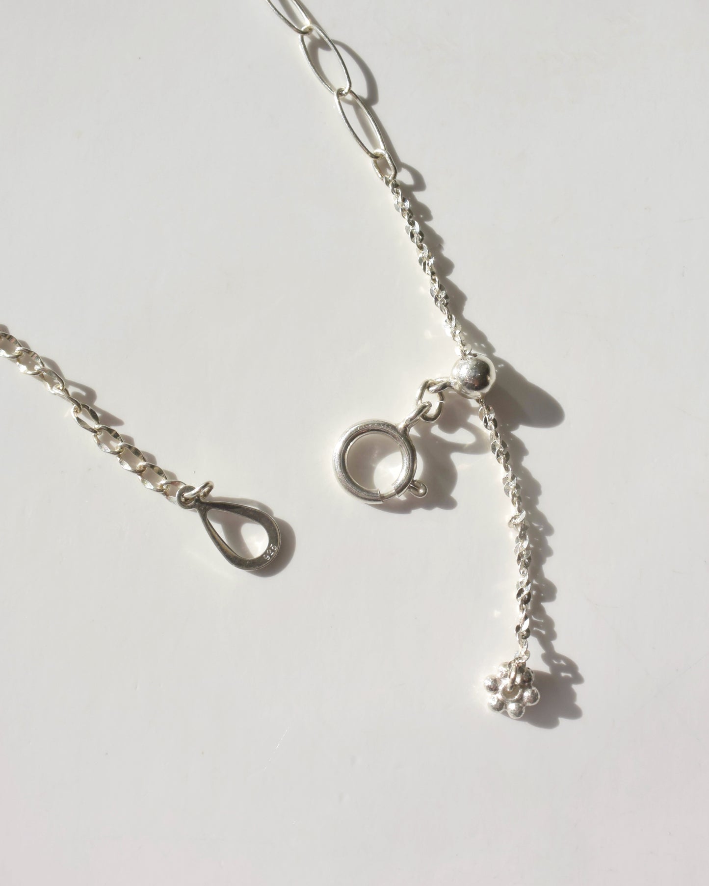 Silver〈Cast of real ocean〉Bracelet-B-