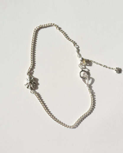 Silver〈Cast of real ocean〉Braelet-C-