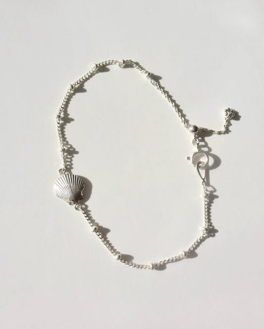Silver〈Cast of real ocean〉Braacelet-A-