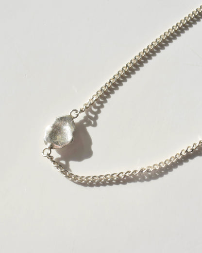 Silver〈Cast of real ocean〉Braelet-C-