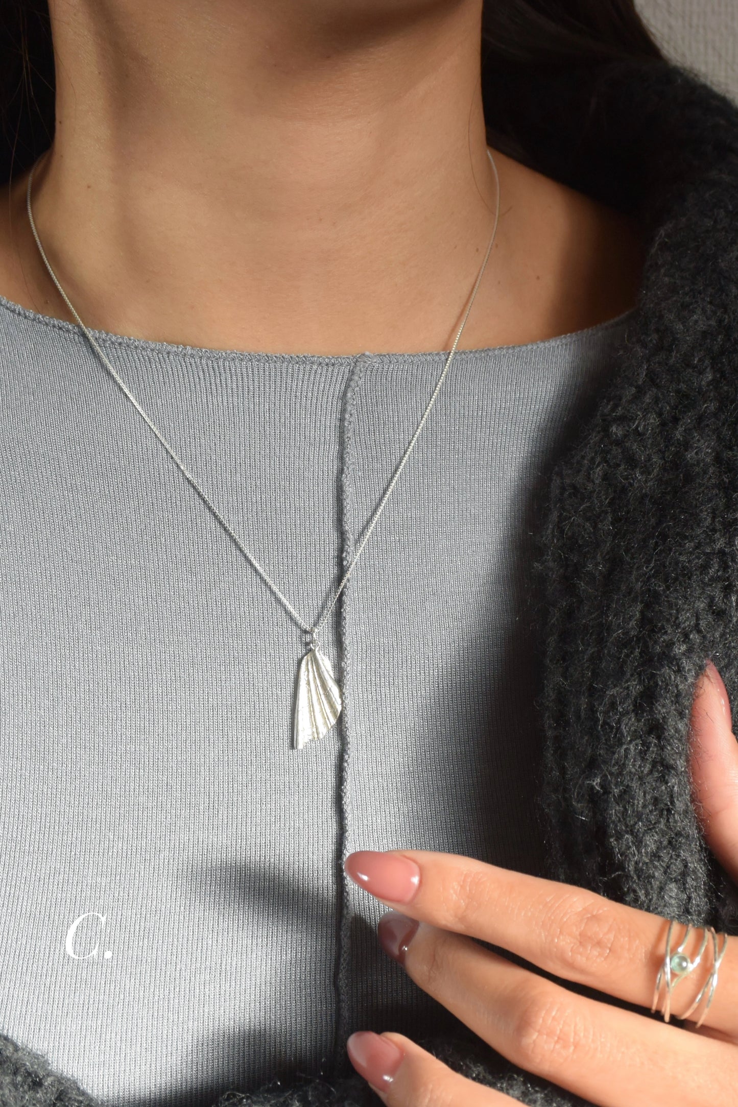 ［受注生産］ Silver〈Sea chips〉Necklace | ネックレス