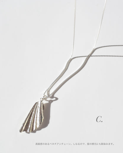 ［受注生産］ Silver〈Sea chips〉Necklace | ネックレス
