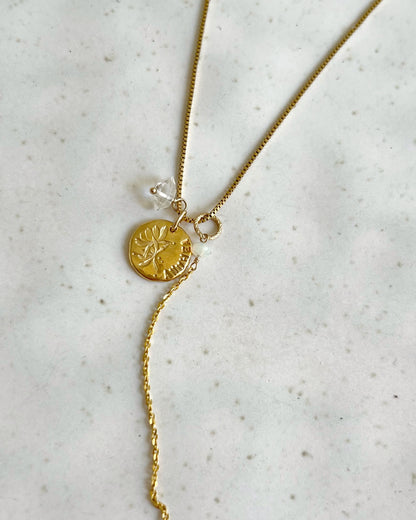 14KGF〈Flower lei coin〉ANUHEA