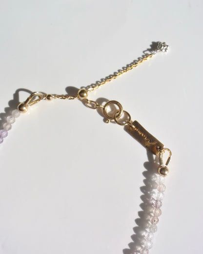 14KGF〈Cacoxenite in quartz〉Bracelet