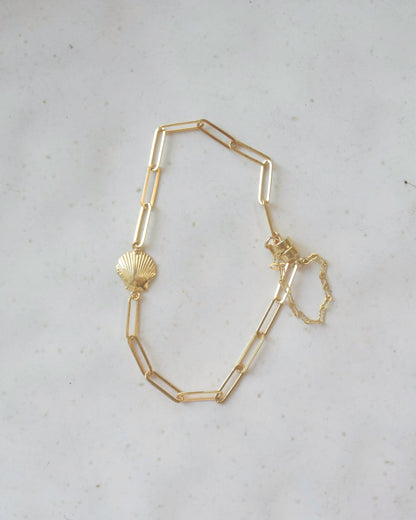 K18pt&14KGF〈Cast of real ocean〉Bracelet-A-