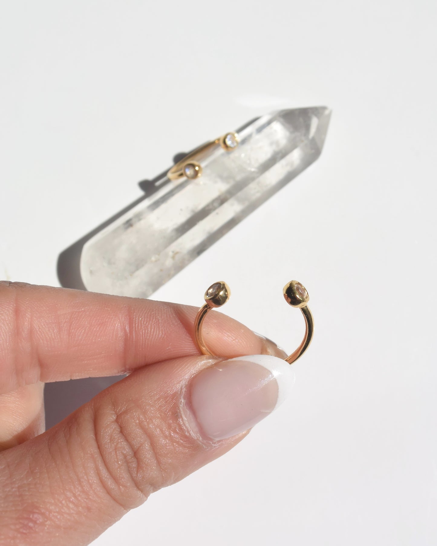 K18pt〈Awa Ola〉Ring