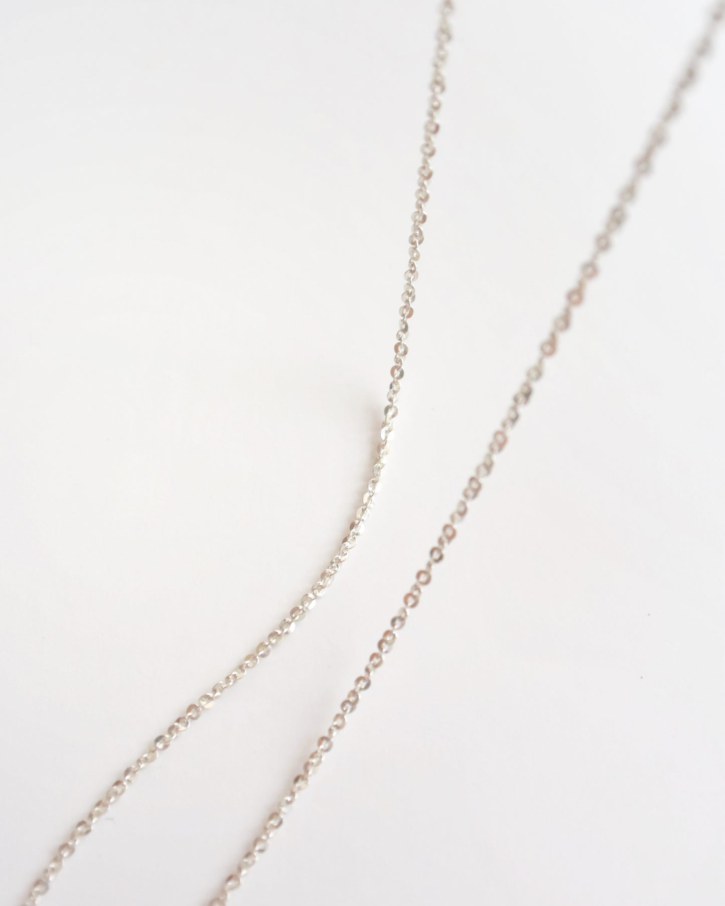 ［即納］Silver〈Flower lei coin necklace〉