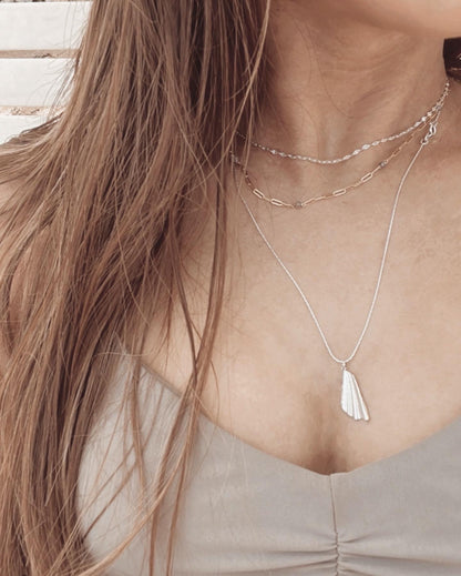 ［Online shop限定プライス］〈Sea chips〉Necklace-SV/1-