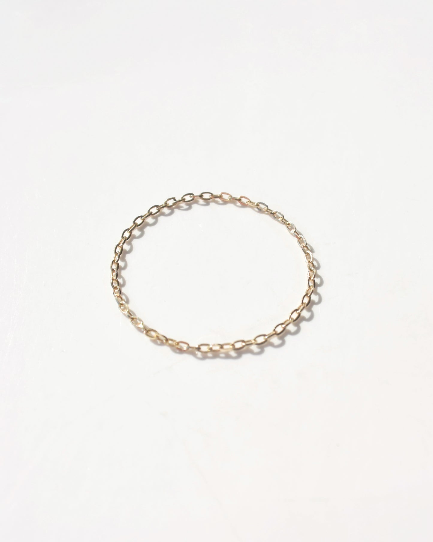 K10&K18〈Skin jewels-Chain ring-〉Glory