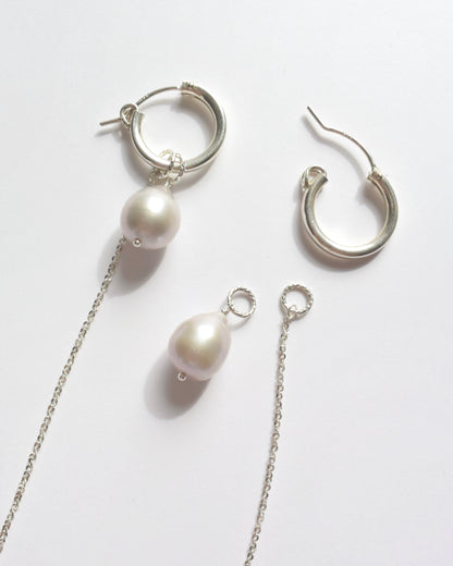 Silver〈Gray fresh water pearl〉