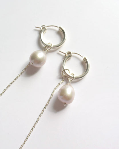 Silver〈Gray fresh water pearl〉