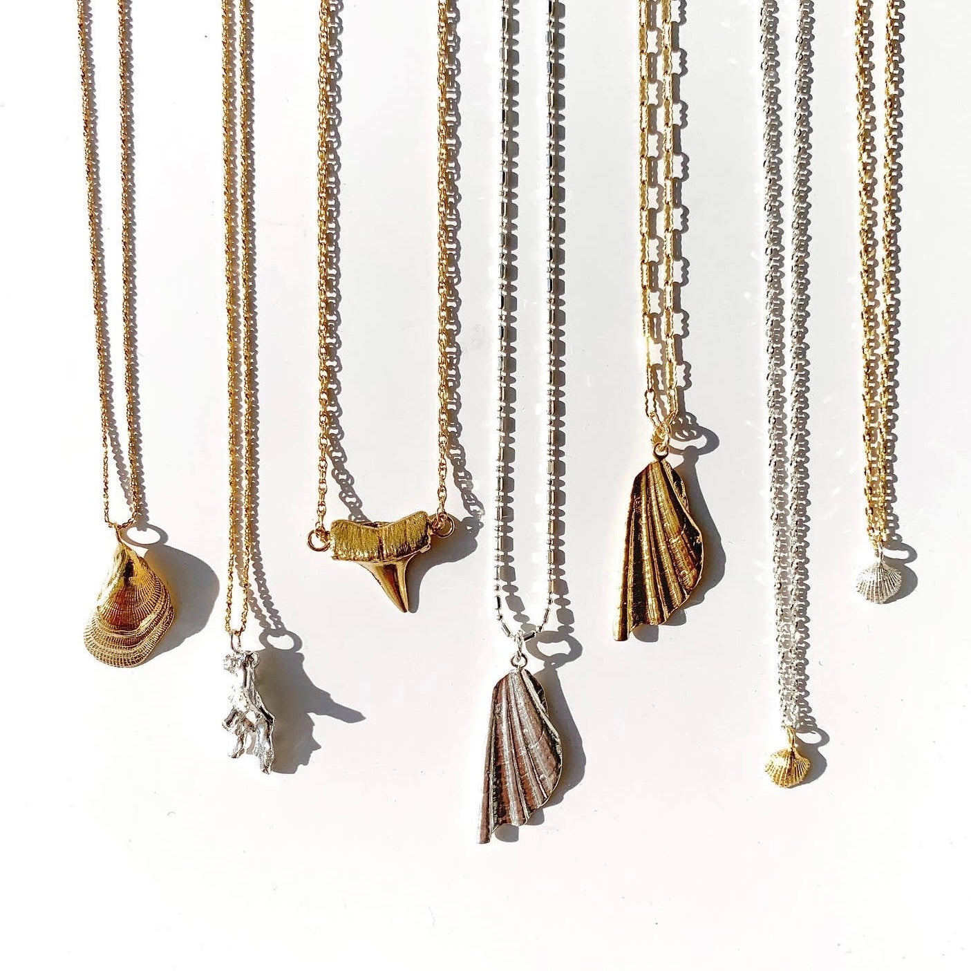 ［受注生産］ Silver〈Sea chips〉Necklace | ネックレス