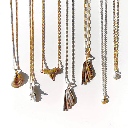 ［受注生産］ K18pt&14KGF〈Sea chips〉Necklace | ネックレス