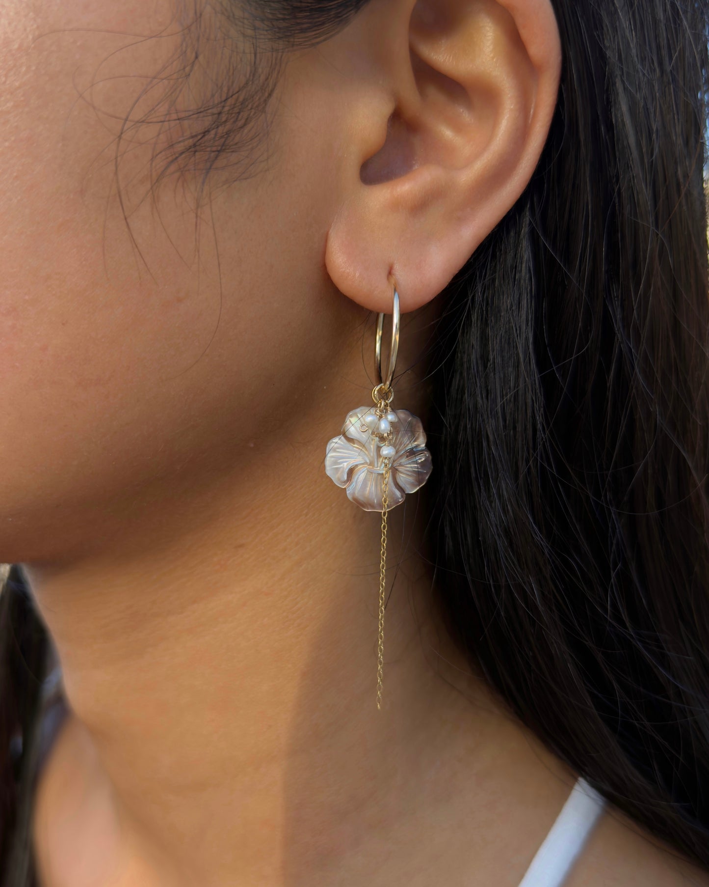 14KGF〈From Hawai'i -Hibiscus〉Hoop