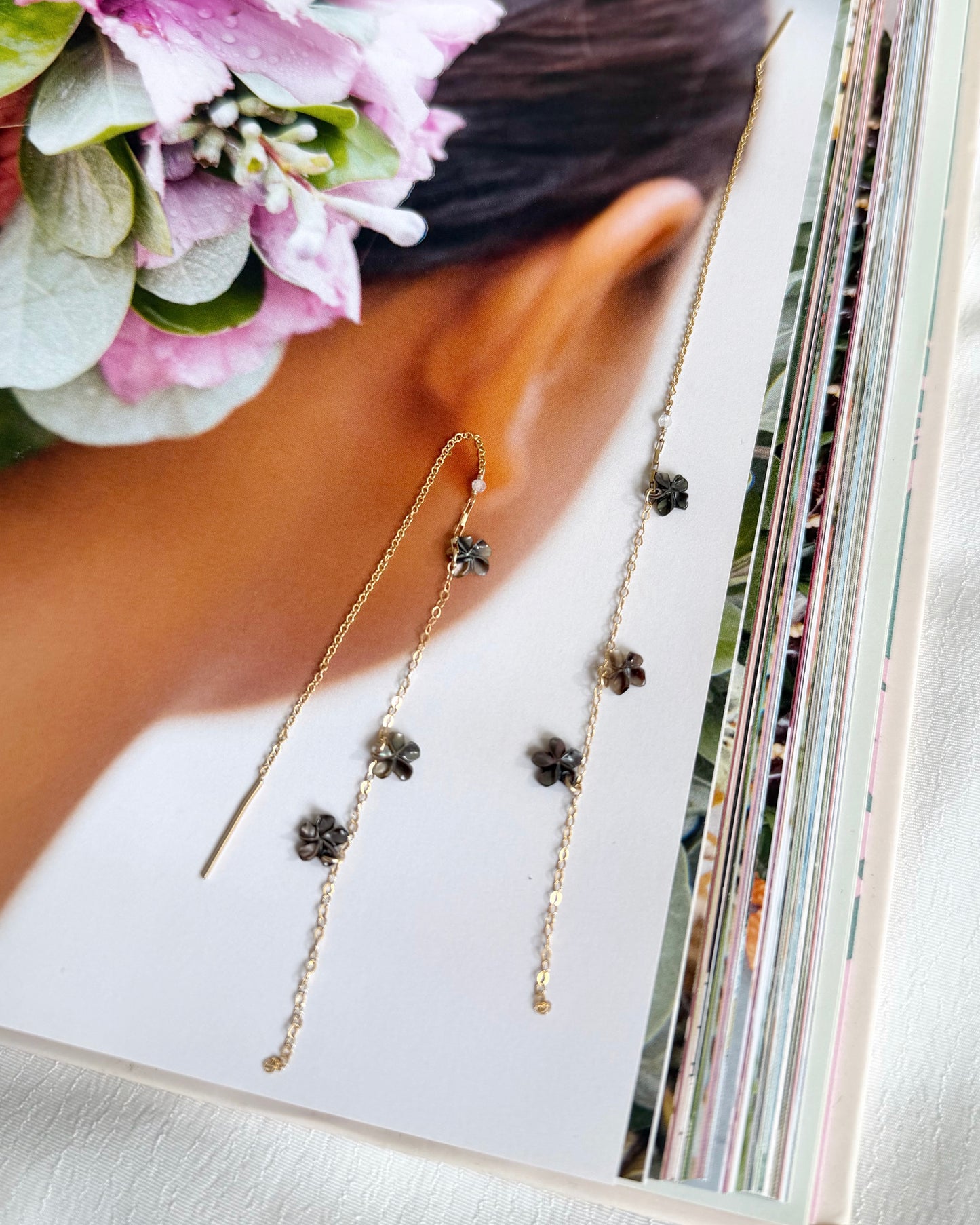 14KGF〈From Hawai'i-Plumeria〉Black